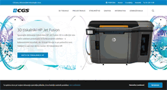 Desktop Screenshot of cgsplus.si